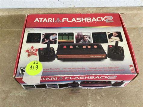 Atari Flashback 2 Gaming Console w/ 40 Built In Games Complete in Box