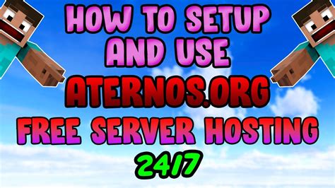 aternos minecraft server hosting