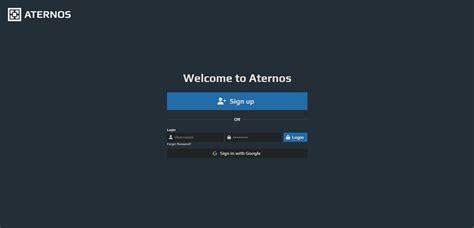 aternos server website