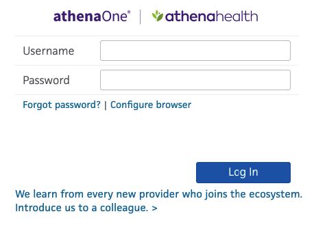 athena health login massachusetts