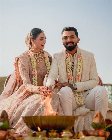 athiya shetty and kl rahul wed