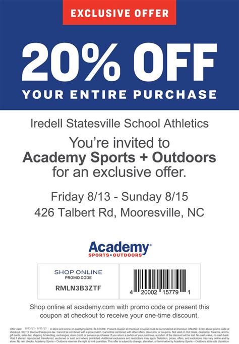 athletic discount code