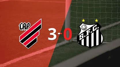 athletico paranaense vs santos