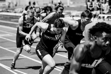 athletics black and white photography