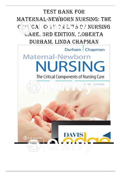▶️ 140813 PDF: Master Your Maternal Newborn Nursing Exam with ATI Test Bank