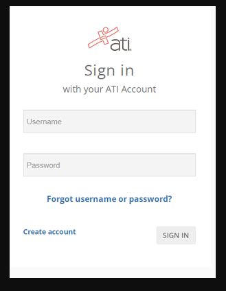 atitesting.com login forgot username