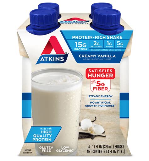 atkins protein rich shake