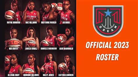 atlanta dream roster and coaching staff