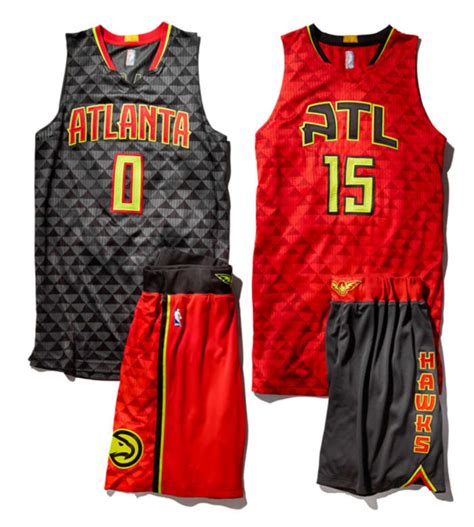 atlanta hawks jersey design