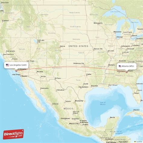 Discover the Fastest Route: Atlanta to LAX in Just a Click