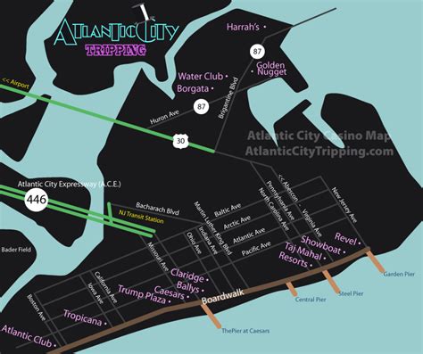 atlantic city casino map 2020