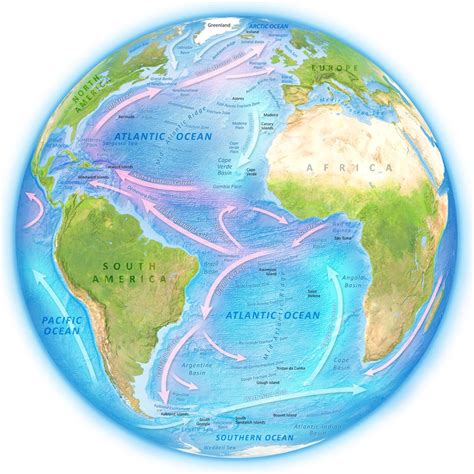 Atlantic Ocean Currents Map: Understanding The Flow