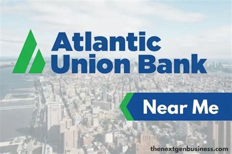 atlantic union bank locations near me atm