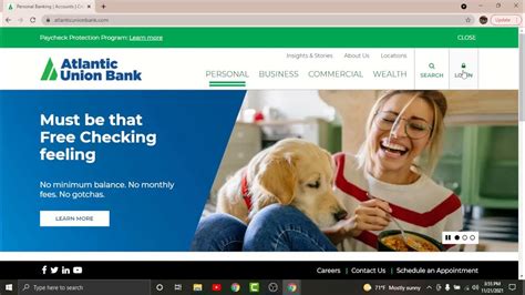 atlantic union bank login online