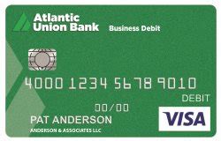 atlantic union debit card limit