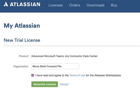 atlassian jira trial license