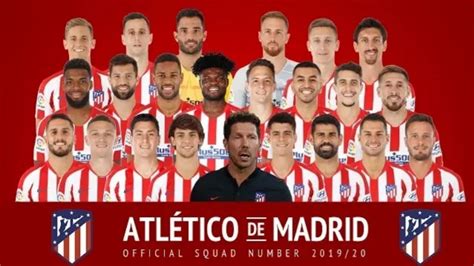 atletico madrid squad 2020
