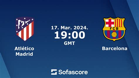 atletico madrid vs barcelona sofa score