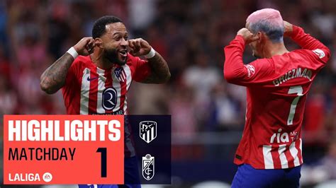 atletico madrid vs granada highlights