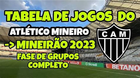 atletico mg jogos tabela