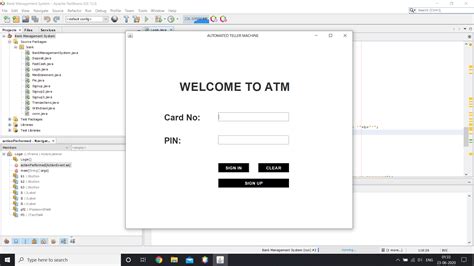 Atm Interface In Java Github