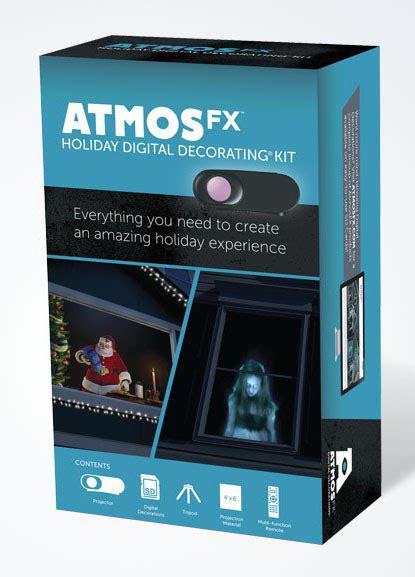 atmosfx holiday digital decorating kit