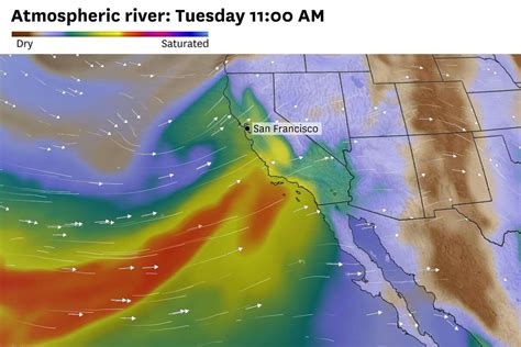 atmospheric river bay area forecast