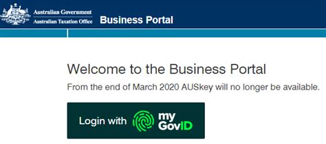 ato business portal login australia