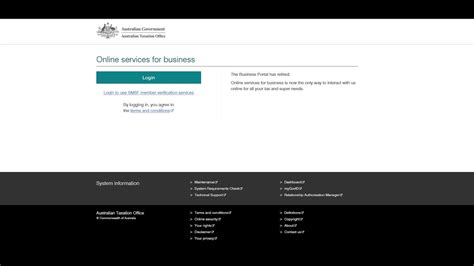 ato online services not working