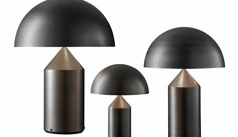 Atollo Lampa Svart 239 Bordslampa Medium