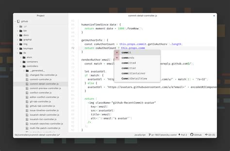 Atom Code Editor