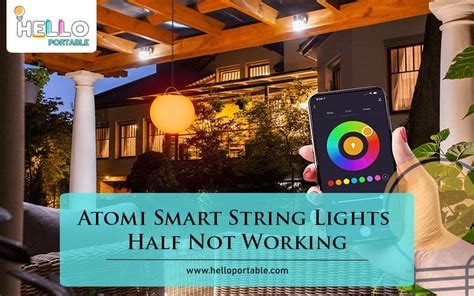 Atomi Smart LED Color String Lights HOW TO SET A SCENE???? YouTube