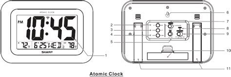 Atomic Clock Manual Setting