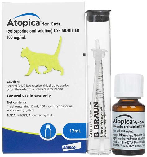 Atopica Solution for Cats 5ml from VetDispense, Online Pet Dispensary