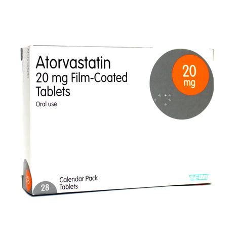 atorvastatin 20 mg tablet 20 mg