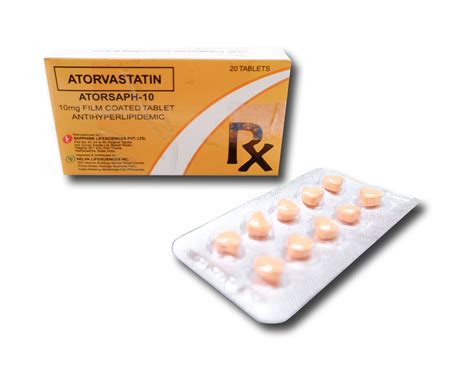 atorvastatin tablets composition