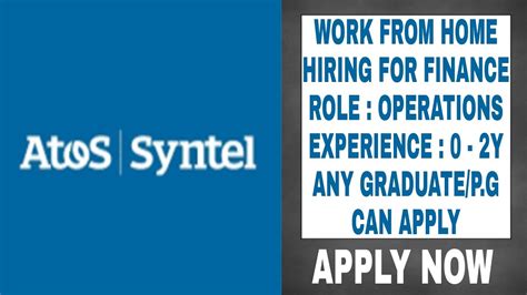 atos syntel work from home