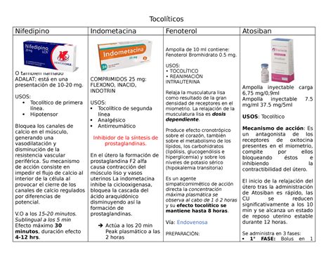 atosiban mecanismo de accion