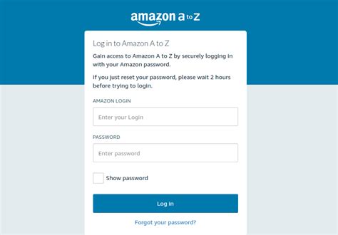 Amazon Hub Login Portal for employees hub.amazon.work AtoZ
