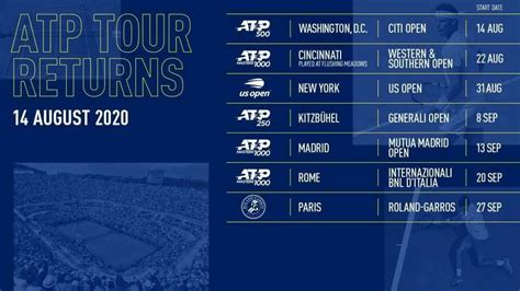 atp schedule for 2024
