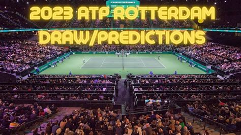 atp tennis rotterdam draw