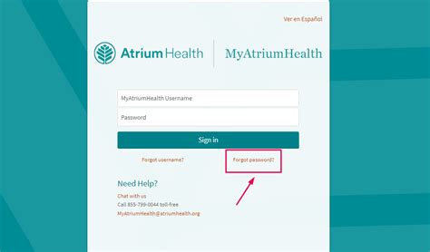 atrium health patient information