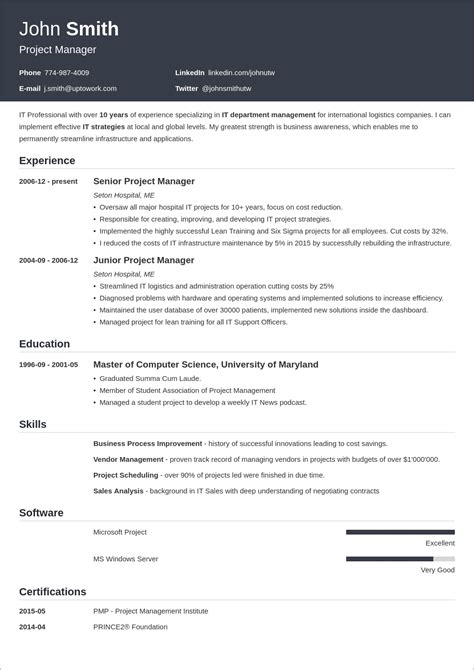 ats friendly resume builder free download