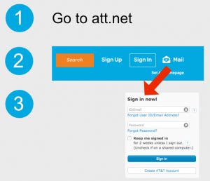 att mail login problems