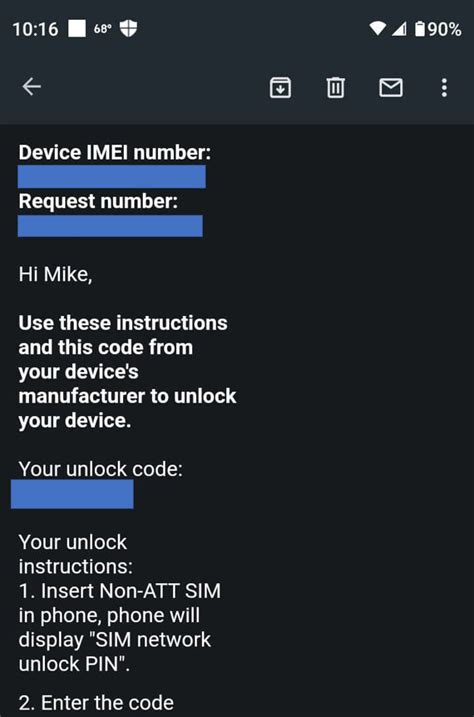 att sending verification code to wrong number