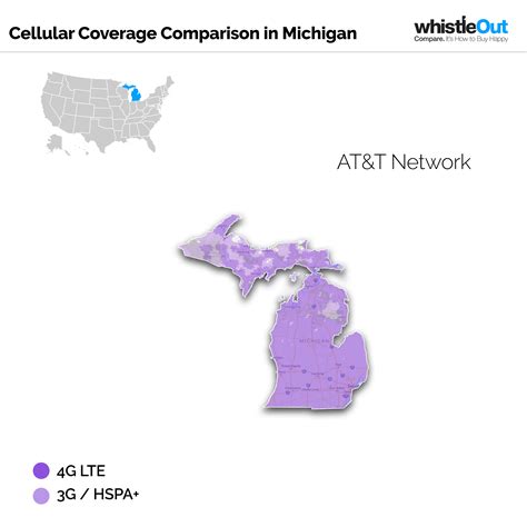 AT&T Coverage Map How It Compares WhistleOut