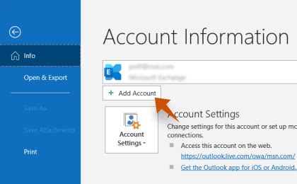 Att.net Email Outlook Settings