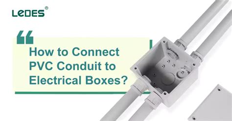 Attach Conduit To Junction Boxes