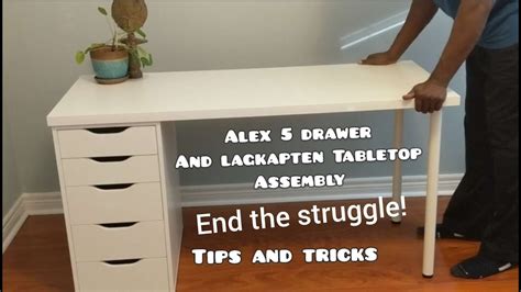 Attach Tabletop To Desk
