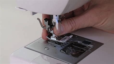Attach Zipper Foot Singer Sewing Machine